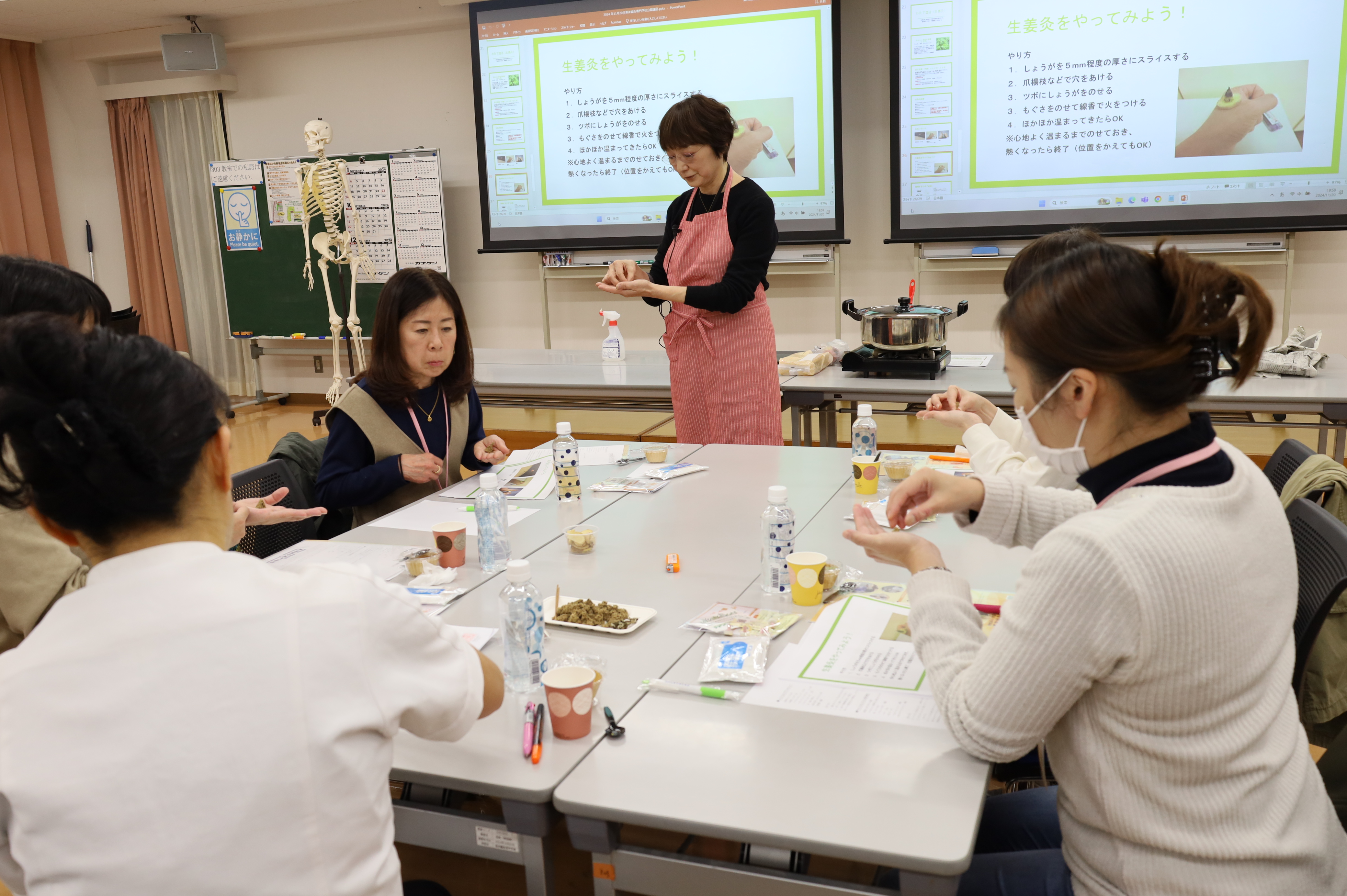 19時 お灸と薬膳で免疫力UP!